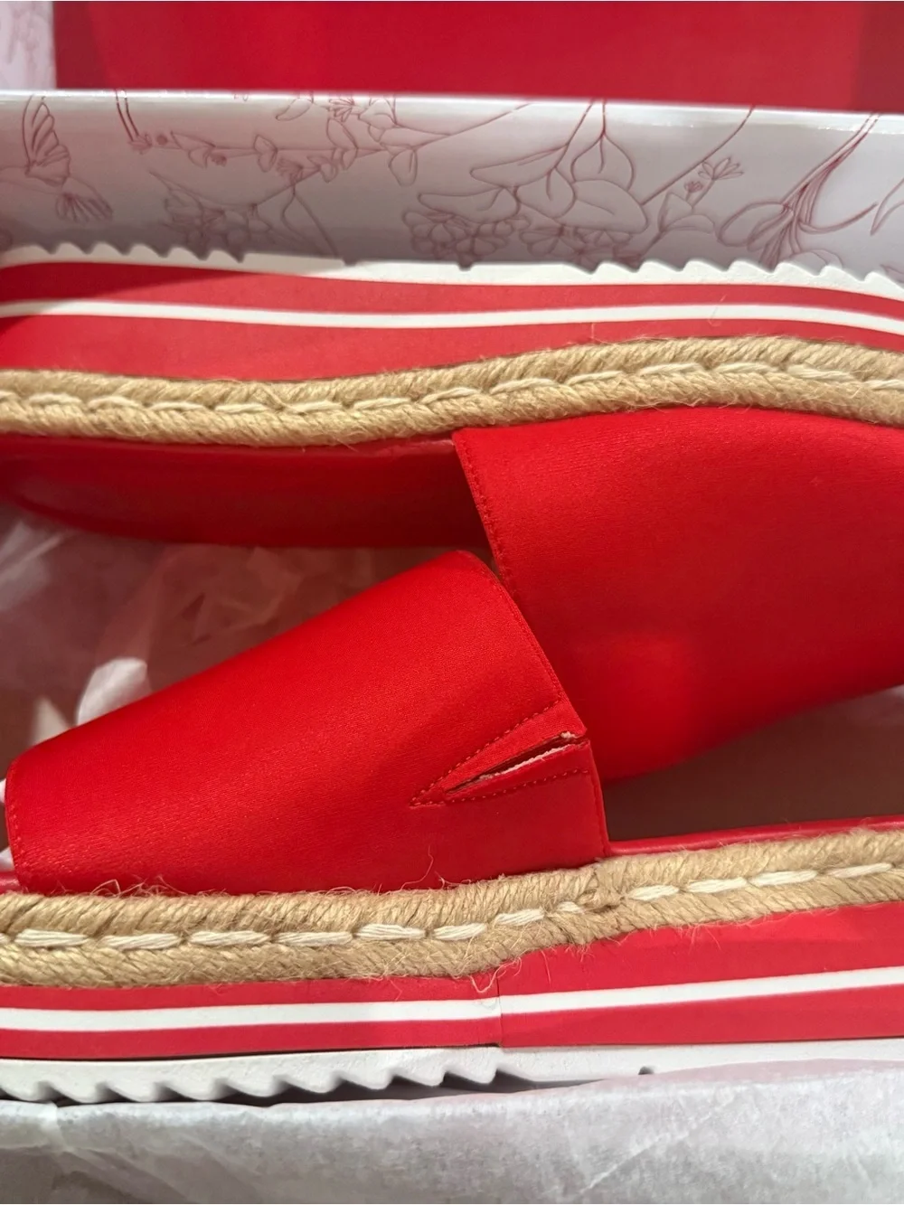 New Journee Collection Women's Rosey Espadrille Platform Wedge Sandals 10